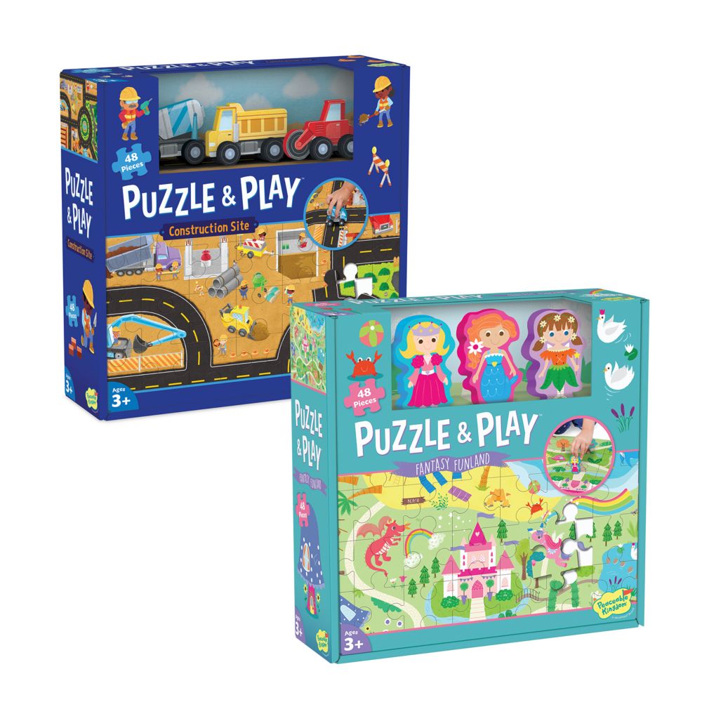 Puzzle and Play: Set of 2 From MindWare