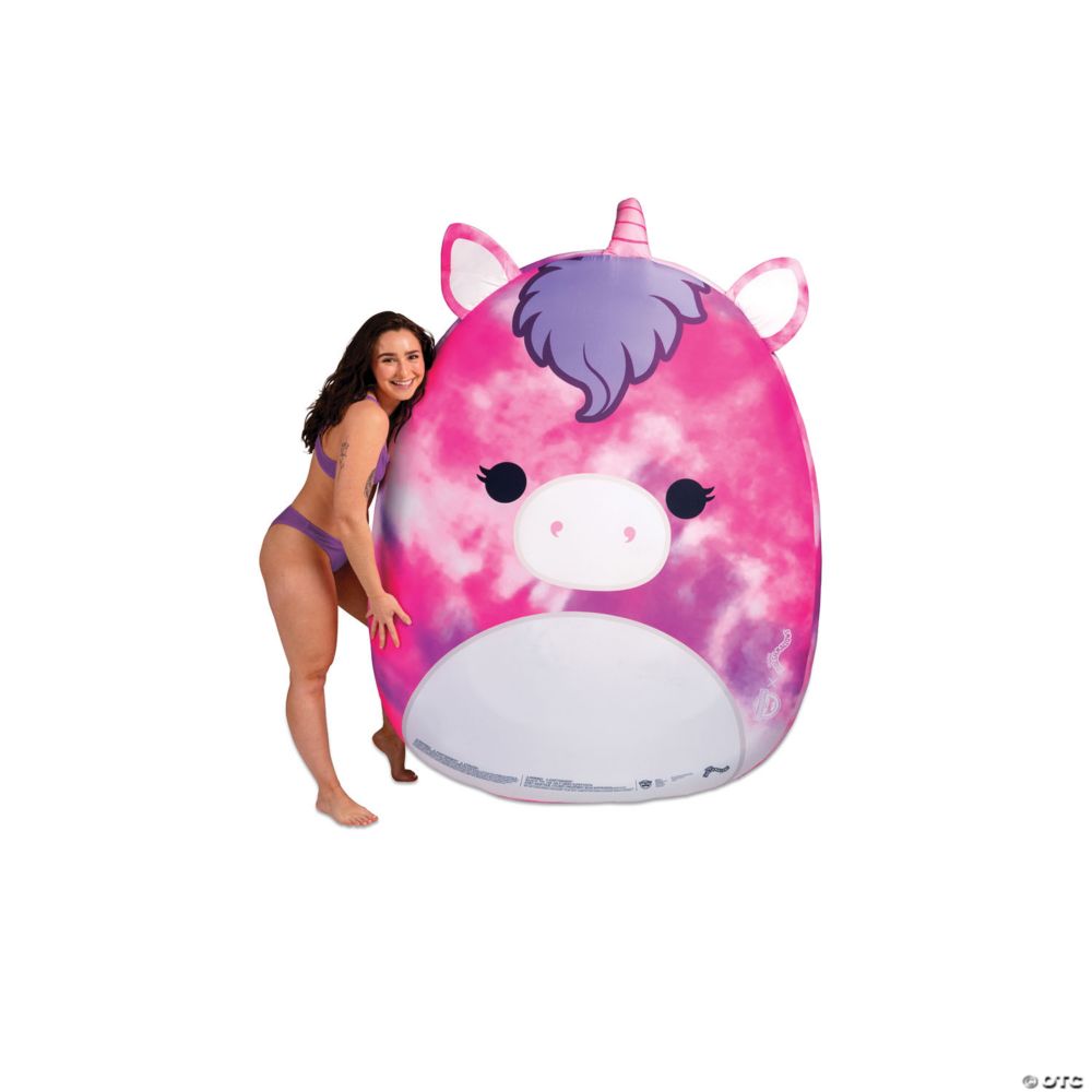 BigMouth X Squishmallows Lola The Unicorn Fabric Pool Float From MindWare