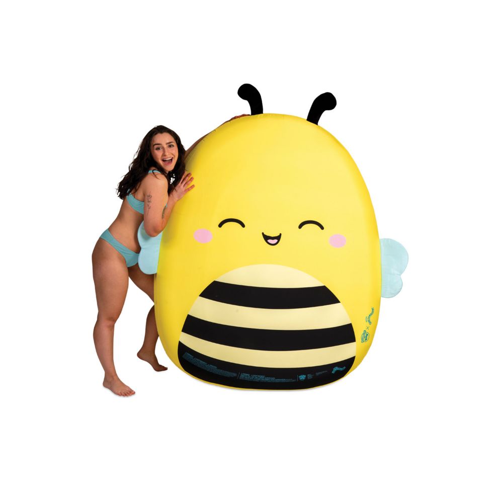 BigMouth X Squishmallows Sunny the Bee Fabric Pool Float From MindWare