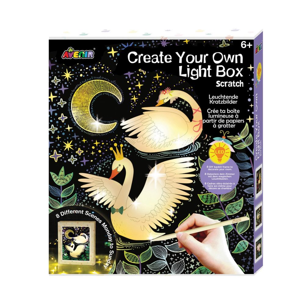 Create Your Own Light Box Art From MindWare