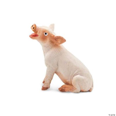 Safari Sitting Piglet Toy Oriental Trading