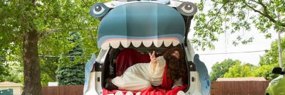 Jonah & the Whale Trunk-or-Treat Decorating Idea