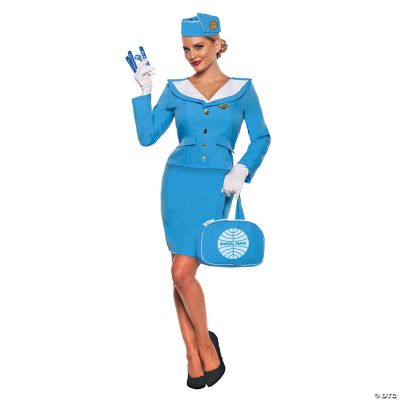 Women's Pan Am Air Stewardess Costume