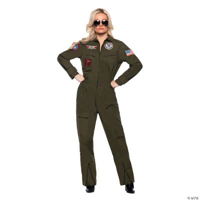 Women's Navy Top Gun Jumpsuit Oriental Trading