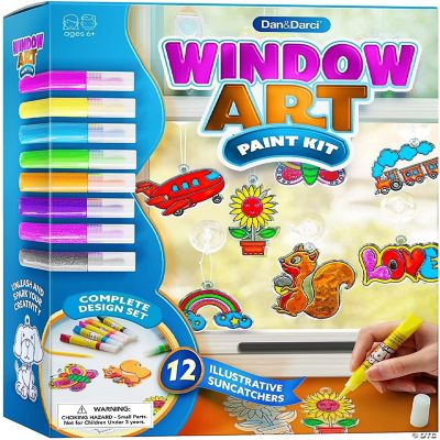 Dan Darci Window Art For Kids Sun Catchers Painting Kit   14242277