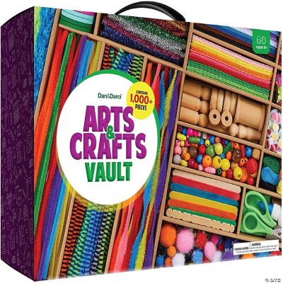 Dan&Darci - 1000 Plus Piece Arts and Crafts Library in a Box for