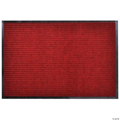 vidaXL Red PVC Door Mat 3' 9" x 5' 9"