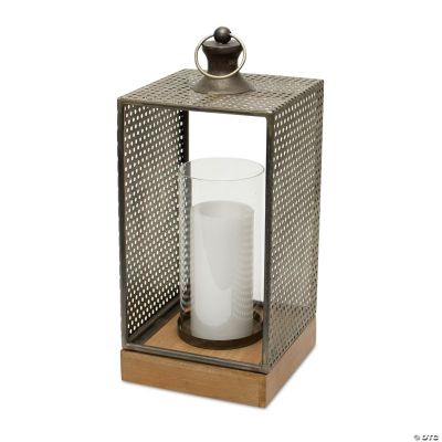 Melrose International Modern Metal Sprial Candle Holder Centerpiece 31