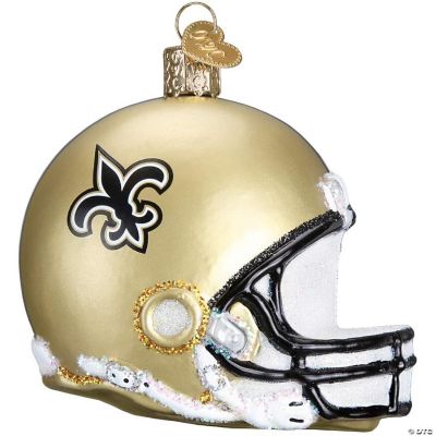 Old World Christmas New Orleans Saints Helmet Ornament For Christmas Tree