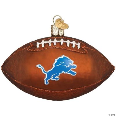 Old World Christmas Detroit Lions Football Ornament For Christmas Tree