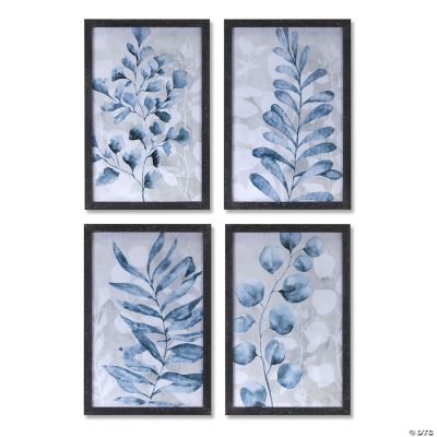 Melrose International Framed Bird and Butterfly Wall Plaque (Set of 2) main image 0