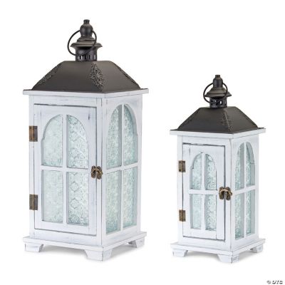 Melrose International Hanging Mesh Iron Candle Lantern 11
