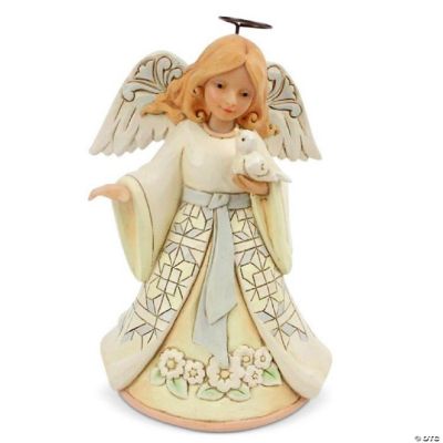 Jim Shore Beautiful Peace Pint Sized Woodland Angel Figurine 6004764 ...