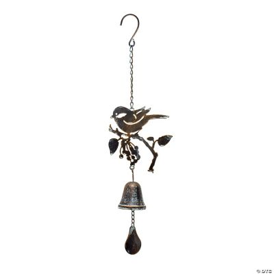 Melrose International Metal Bird Wind Chime, 20 Inches Oriental Trading