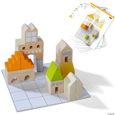 HABA Wooden Building Blocks STEM Toy, Logical Master Builder Montessori ...