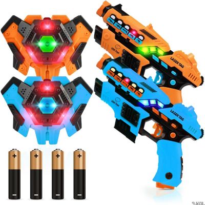 USA Toyz2pk Laser Tag Sets Lazer Guns with 2 Lazer Tag Guns, 2 Laser Tag Vests, with FX