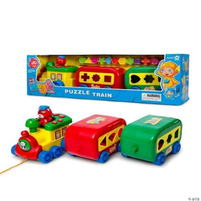 PLAY BABY TOYS Toddler size Playful Animal & Shapes Train