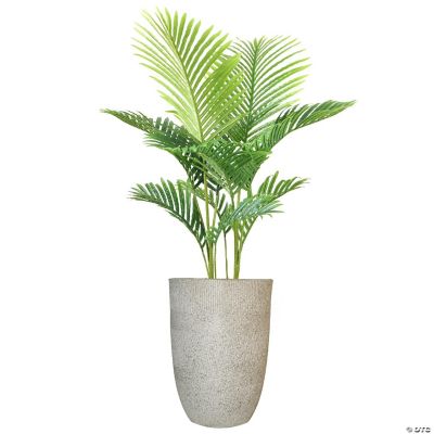 Vintage Home Artificial Faux Real Touch 4 34 Feet Tall Palm Tree With   14245300