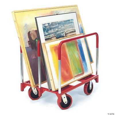 Raymond Product PANEL MOVER 8" POLY CASTERS 2 FIXED 2 SWIVEL Oriental