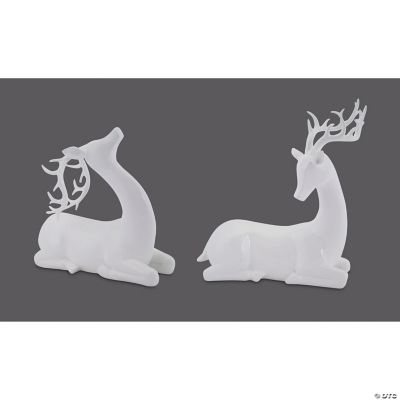 Melrose International Metal Deer Decor (Set of 2) main image 1