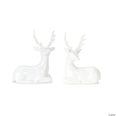 Melrose International Metal Deer Decor (Set of 2) main image 0