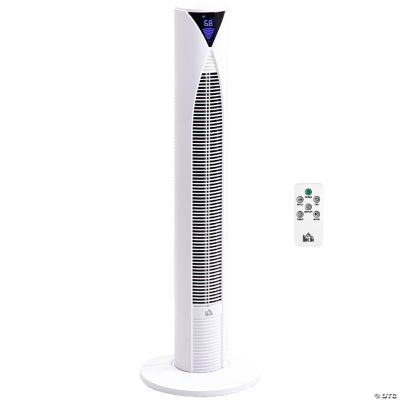 Freestanding Tower Fan Cooling for Bedroom White