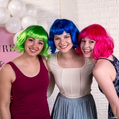 Bachelorette Party Wig Kit 6 Pc.