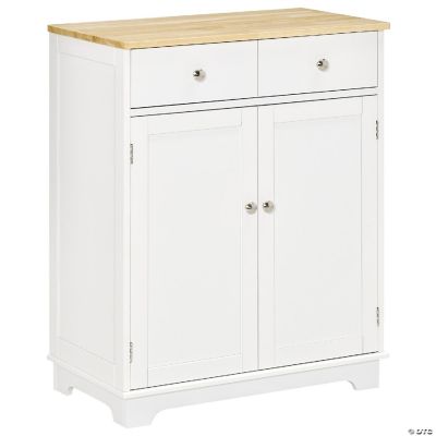 White Kitchen Floor Cupboard