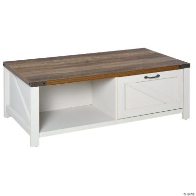 White Farmhouse Coffee Table