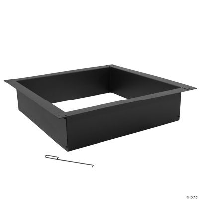 Sunnydaze Outdoor HeavyDuty Steel Portable Above Ground or InGround