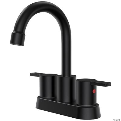 Vanity Krafters Alamo Surface Mounted 2 Handles Bathroom Faucet with