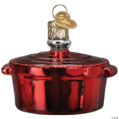 Old World Christmas Glass Blown Tree Ornament, Dutch Oven | Oriental ...