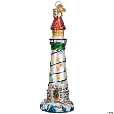 Old World Christmas Collection Glass Blown Ornaments Holiday Lighthouse ...