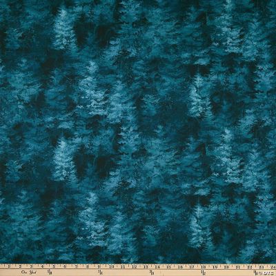 Soar Pine Trees Dark DP24585 44 Digital Cotton Fabric by Northcott by