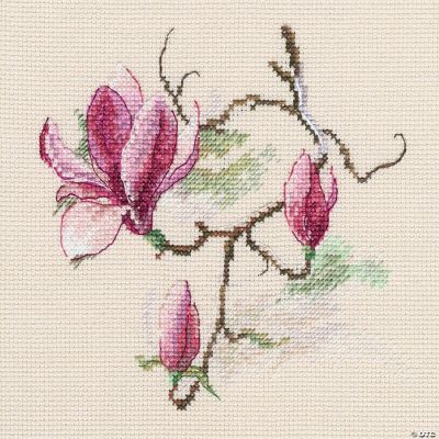 Magnolia and Irises Counted Cross Stitch Kit – The Art of Cross Stitch