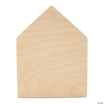 5ct Woodpeckers Crafts, DIY Unfinished Wood 4 Cube, Pack of 5 Natural