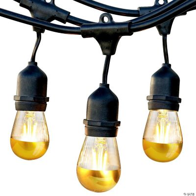 BRIGHTECH 2.5" AMBIENCE GOLD HANGING 2W STRING LIGHTS