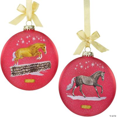 Breyer 2021 Artist Signature Holiday Ornament Thoroughbred and