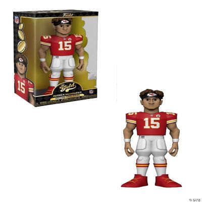 NFL Auction  Patrick Mahomes Gold Funko Pop (Red Jersey / 12 Inches)