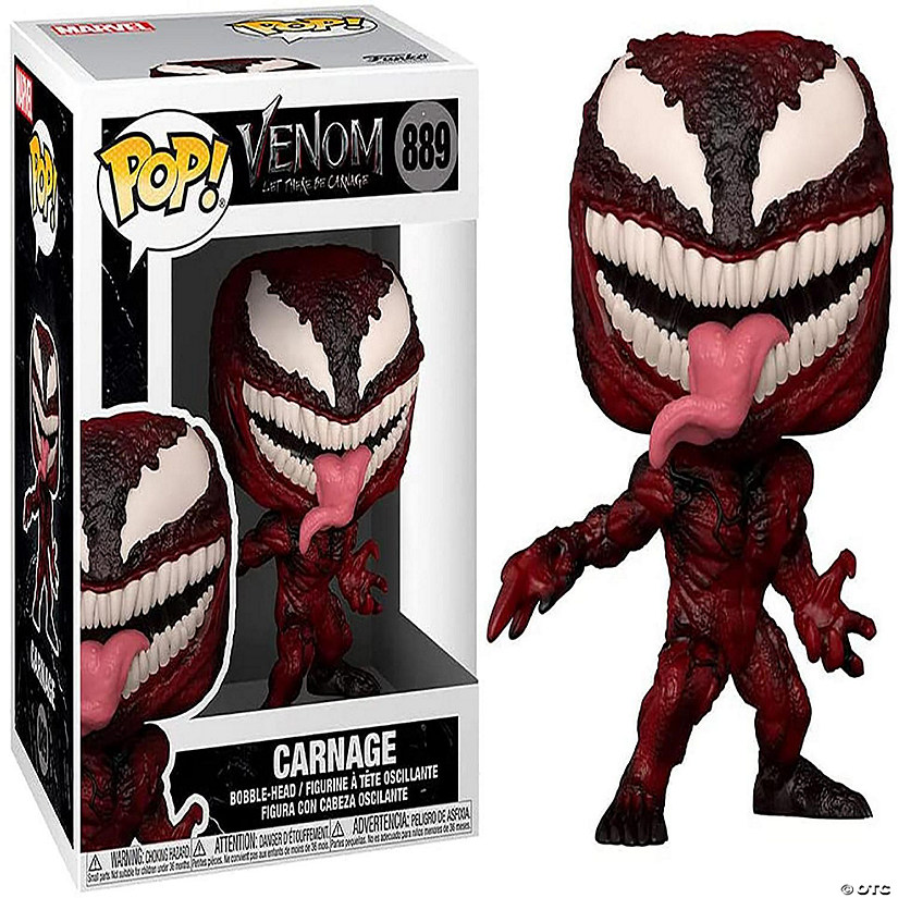 operatør Watt tigger Marvel Venom Let There Be Carnage Funko POP Vinyl Figure Carnage | Oriental  Trading