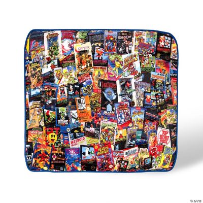 8Bit Armageddon Retro Video Games Fleece Throw Blanket 45 x 60 Inches Oriental Trading