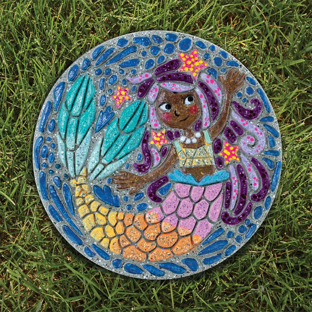 Paint Your Own Stepping Stone: Mermaid From MindWare