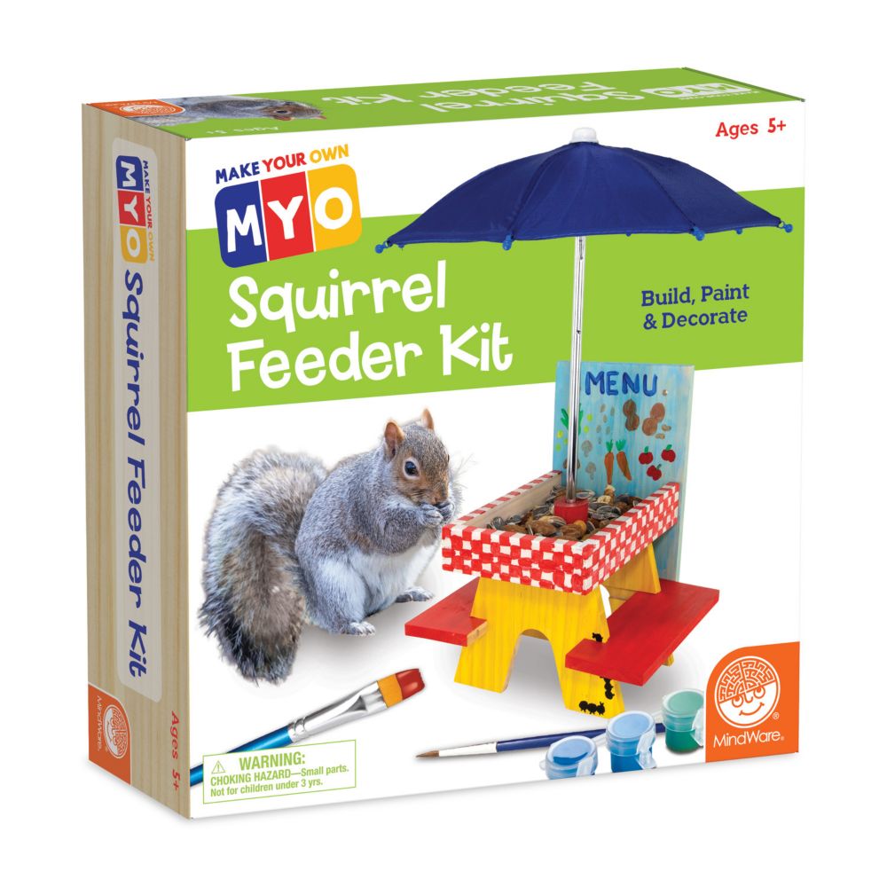 Make Your Own Squirrel Feeder From MindWare