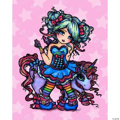 Diamond Art Club "Little Miss Deelish" DIY Diamond Painting Kit