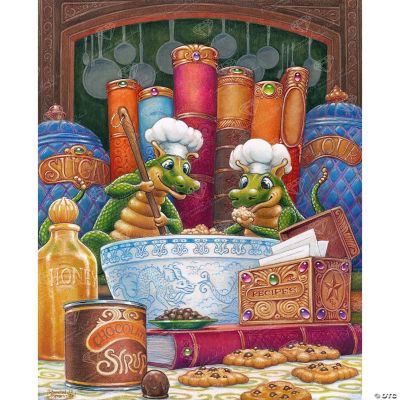 Diamond Art Club "Kitchen Helpers" DIY Diamond Painting Kit Square Drills, 22" x 27