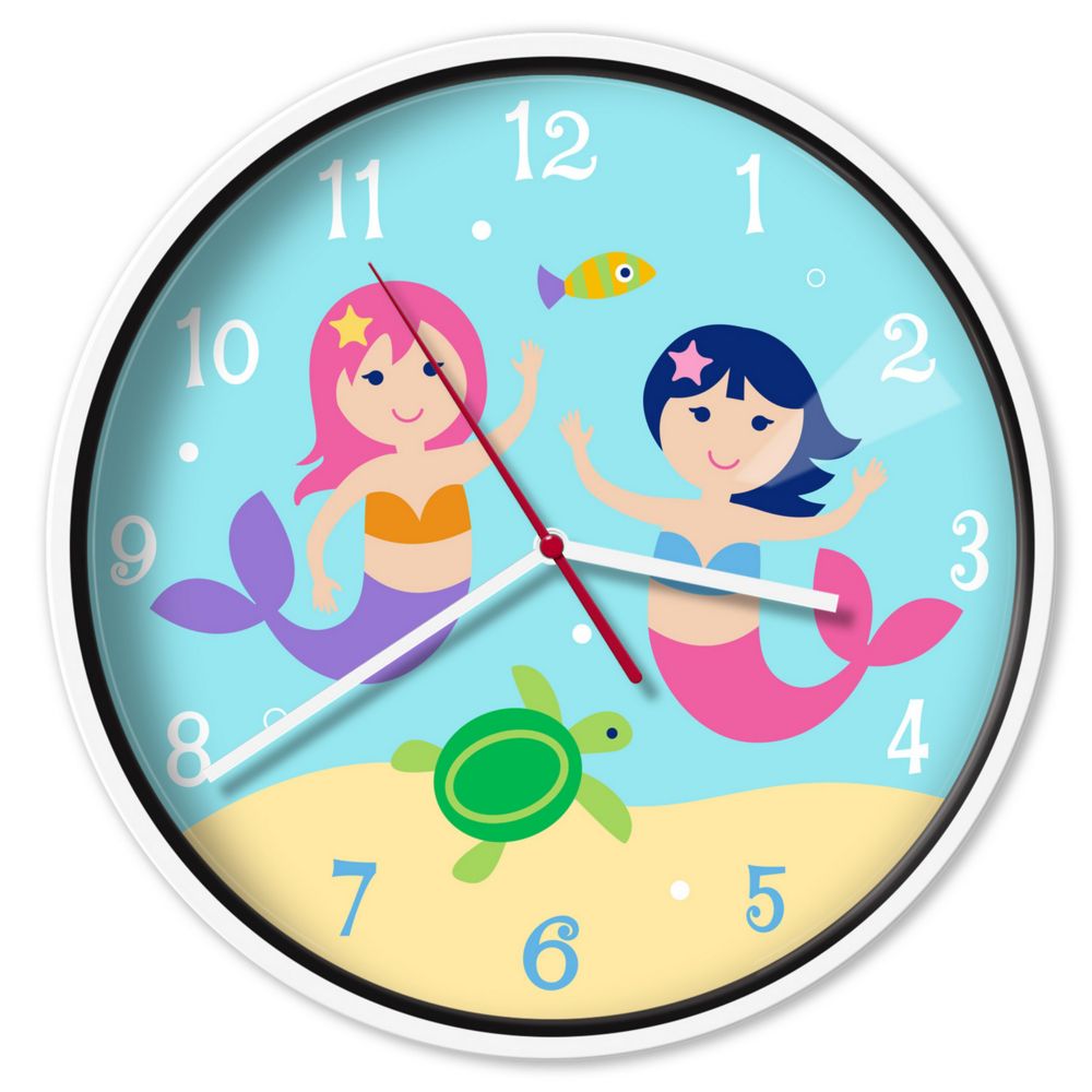Wildkin Mermaids Wall Clock From MindWare
