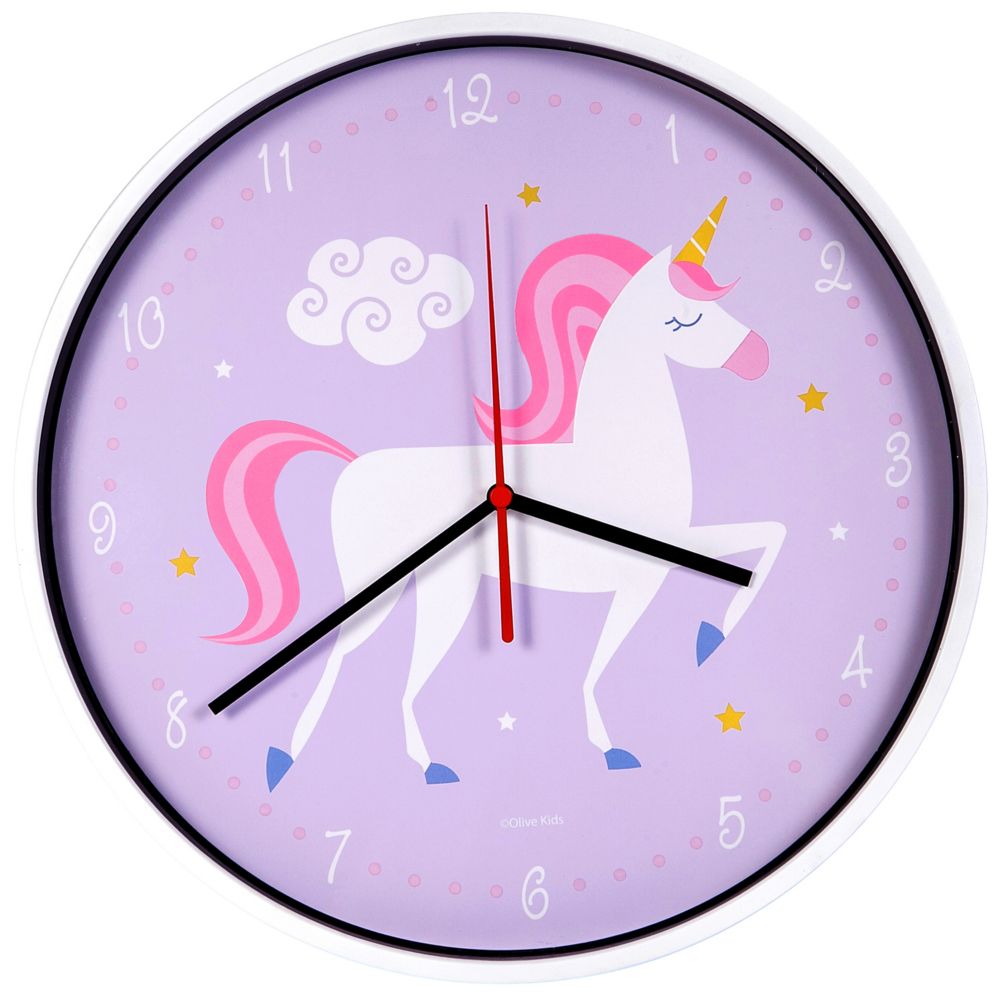 Wildkin Unicorn Wall Clock From MindWare