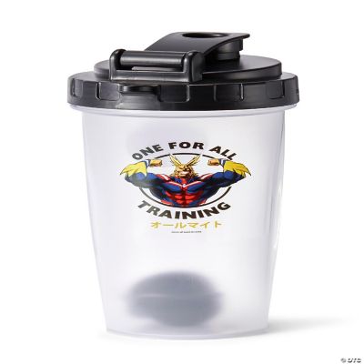 Official Licensed My Hero Academia Black Plastic Shaker Gym