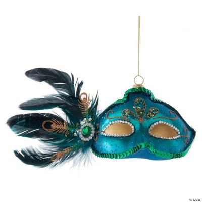 KurtAdler - Tin Peacock Ornaments, 2 Assorted