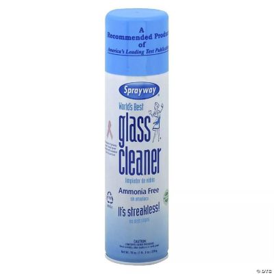 Sprayway SW050R Glass Cleaner Aerosol Spray, 19 oz Packaging May Vary